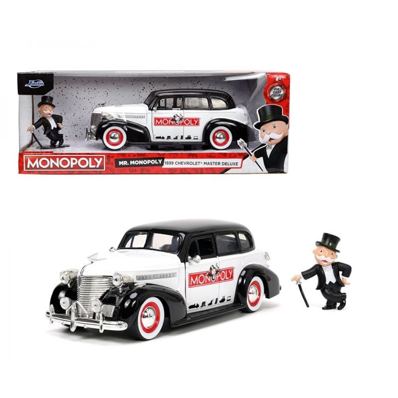 GENERICO - JADA 33230 1:24 1939 CHEVY MASTER DELUXE W MR MONOPOLY