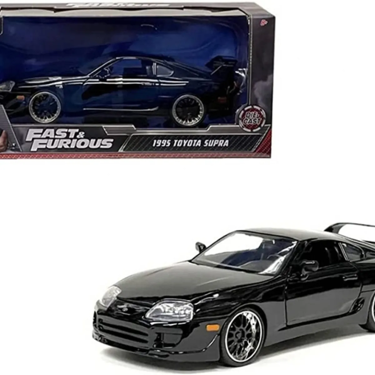 GENERICO - JADA 33381 1-32 FF5 1995 TOYOTA SUPRA BLACK