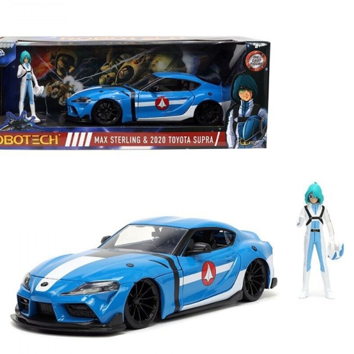 GENERICO - JADA 33676 1-24 ROBOTECH 2020 TOYOTA SUPRA W MAX STERLING