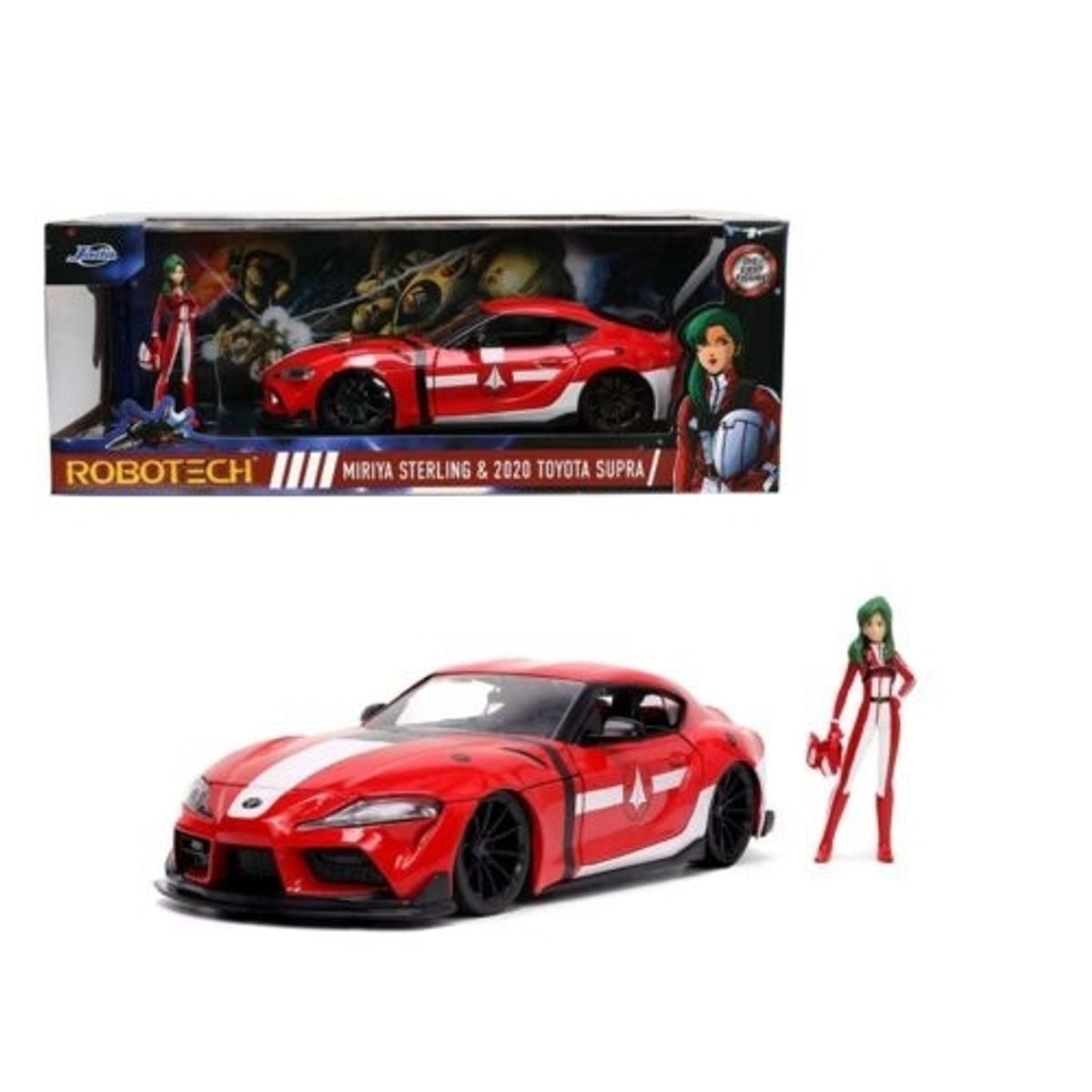 GENERICO - JADA 33679 1-24 ROBOTECH 2020 TOYOTA SUPRA W MIRIYA STERLING