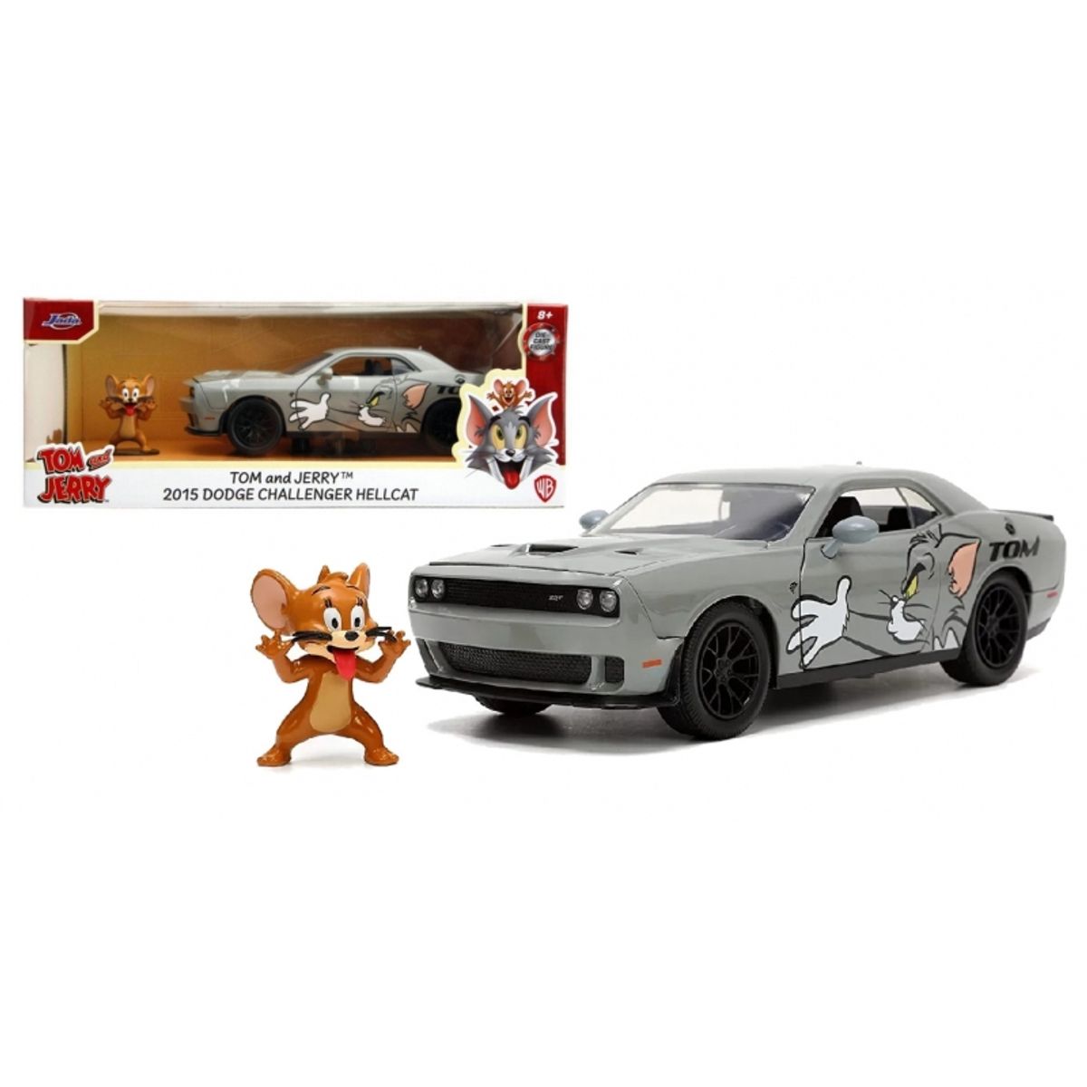 GENERICO - JADA 33722 1:24 2015 DODGE CHALLENGER SRT8 HELLCAT W JERRY