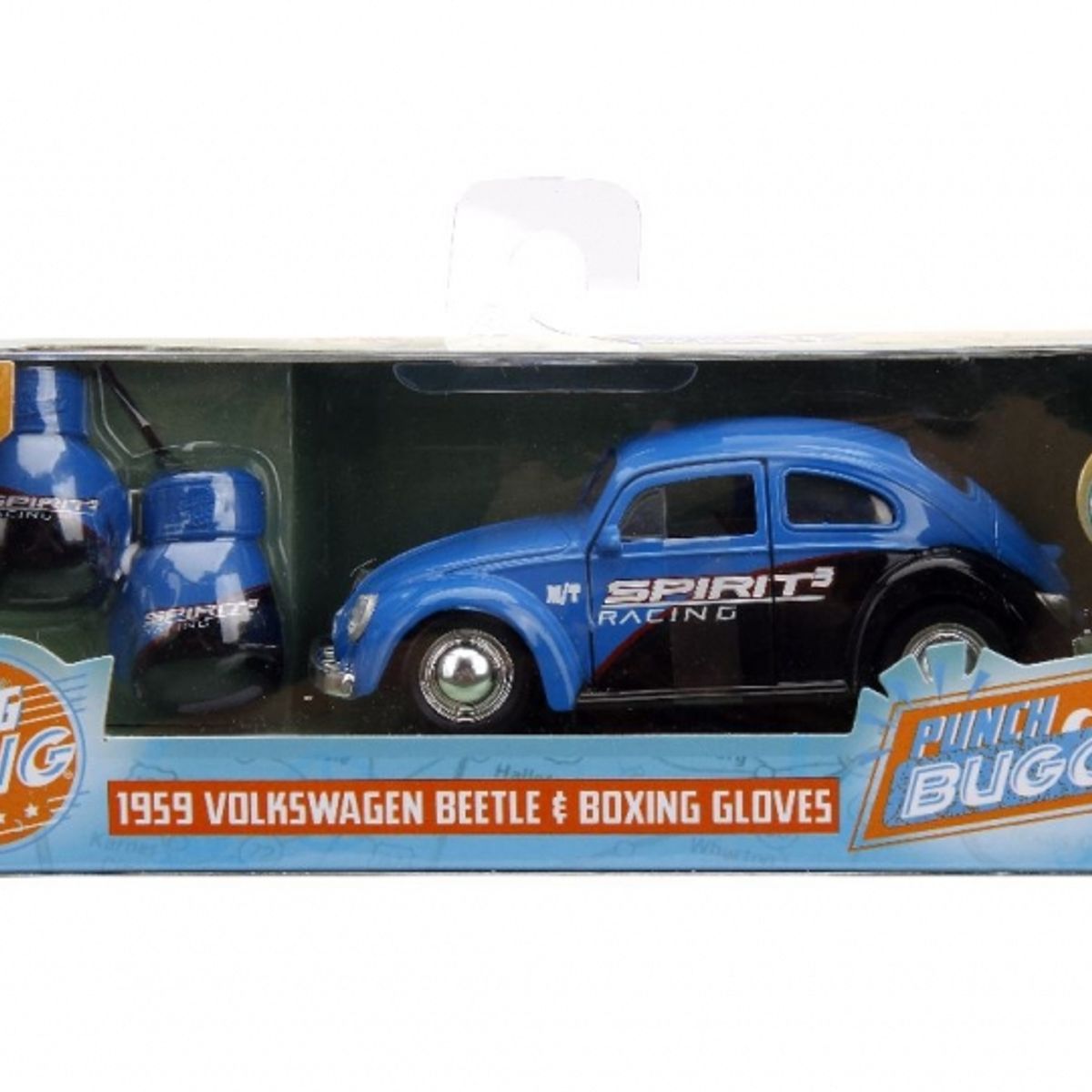 GENERICO - JADA 34234 1-32 1959 VW BEETLE W BOXING GLOVES BLUE