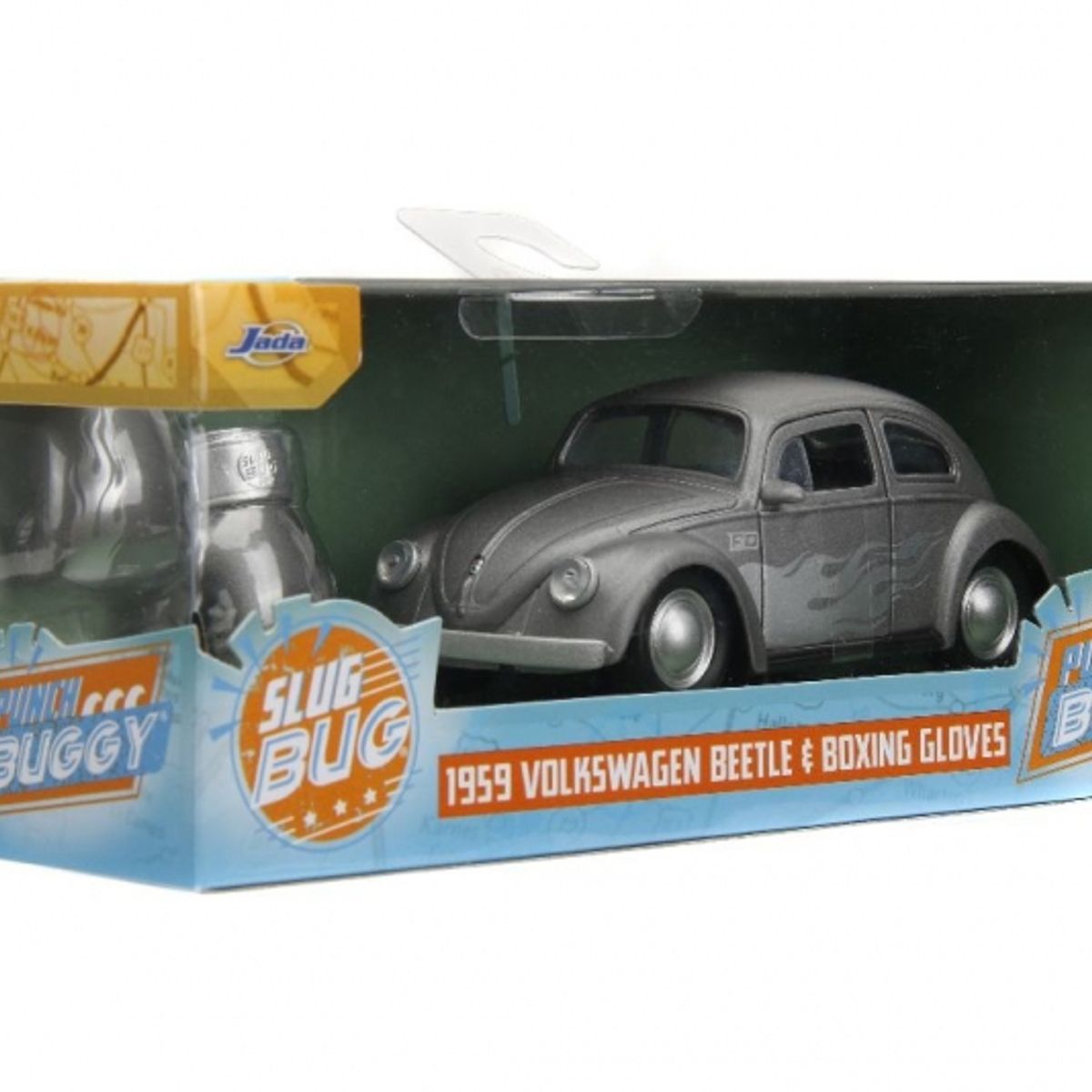 GENERICO - JADA 34235 1-32 1959 VW BEETLE W BOXING GLOVES GRAY