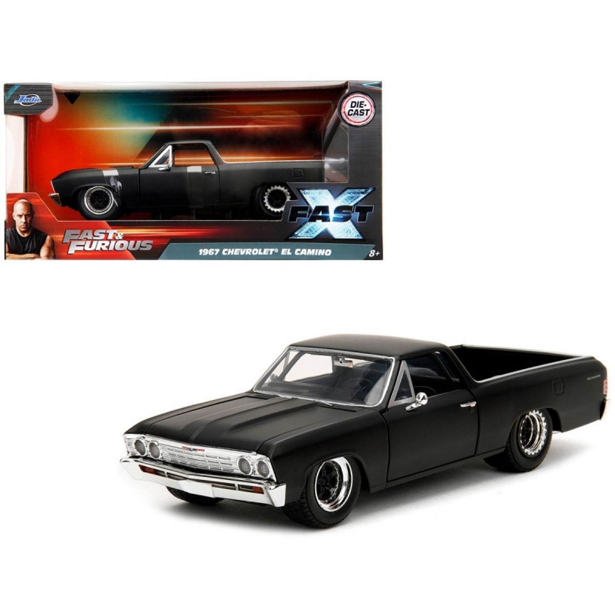 GENERICO - JADA 34413 1:24 FF10 1967 CHEVY EL CAMINO