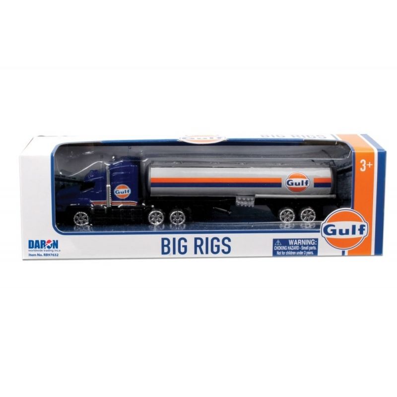GENERICO - REALTOY RT79632 GULF TANKER TRUCK ( 7.5 PULGL ) ( DIECAST