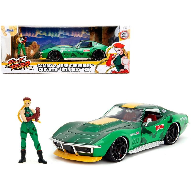 GENERICO - JADA 30837 1-24 SF 69 CHEVY CORVETTE W CAMMY