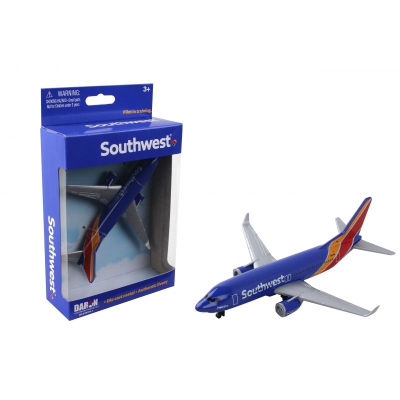 GENERICO - REALTOY RT8184 SOUTHWEST AIRLINES B737 ( 5 PULG WINGSPAN ) (