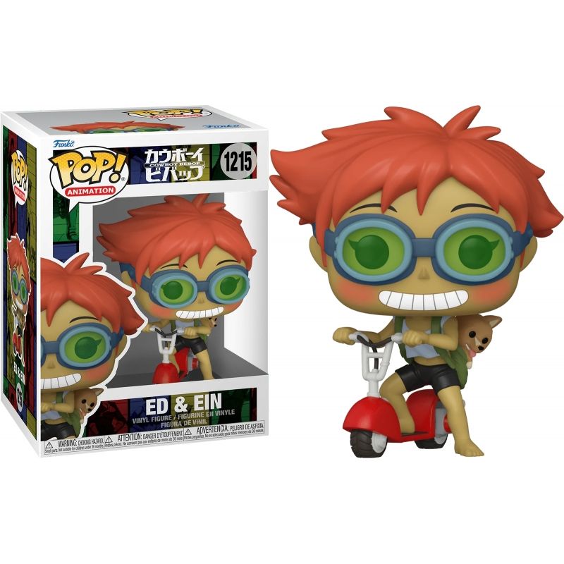 FUNKO - FUNKO 58020 POP ANIMATION COWBOY BEBOP EDWARD ON SCOOTER