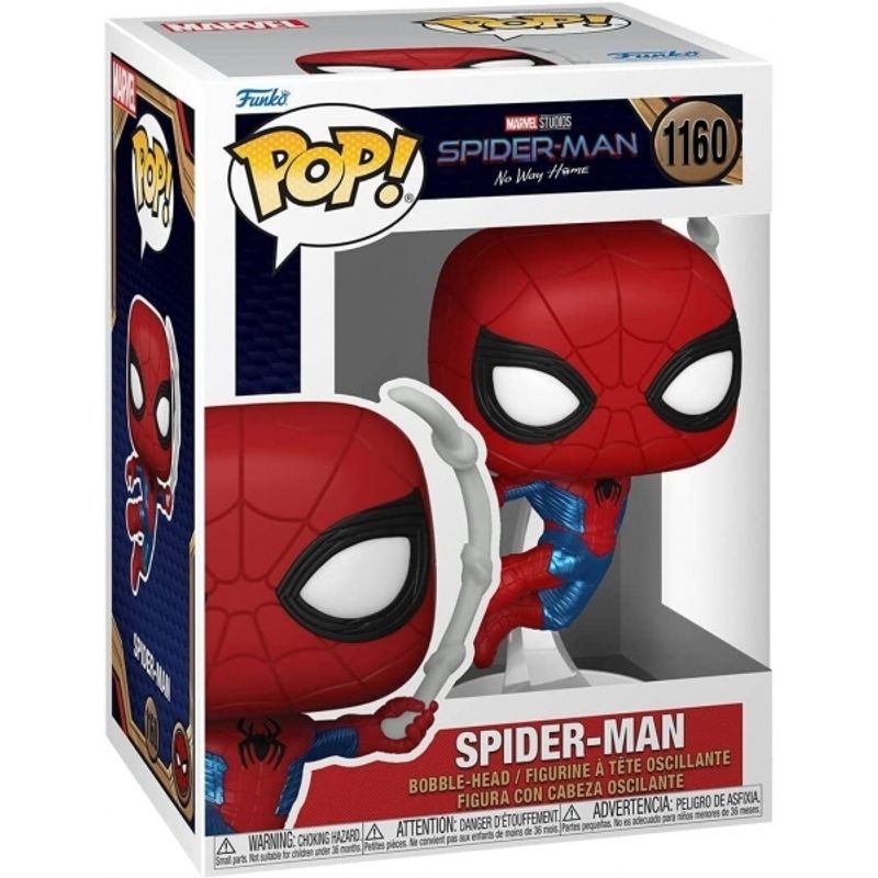FUNKO - FUNKO 67610 POP MARVEL SPIDERMAN NO WAY HOME S3 SPIDERMAN