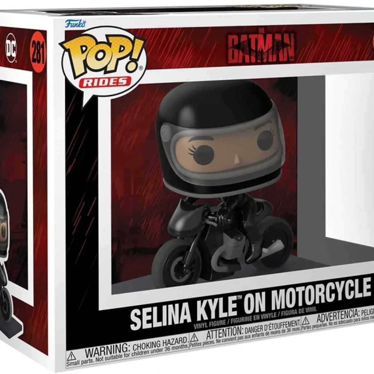 FUNKO - FUNKO 59287 POP RIDE DLX THE BATMAN SELINA KYLE AND