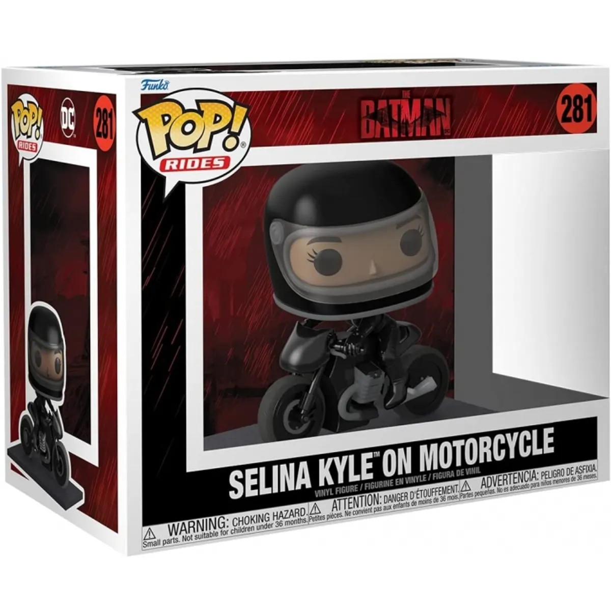 FUNKO - FUNKO 59287 POP RIDE DLX THE BATMAN SELINA KYLE AND