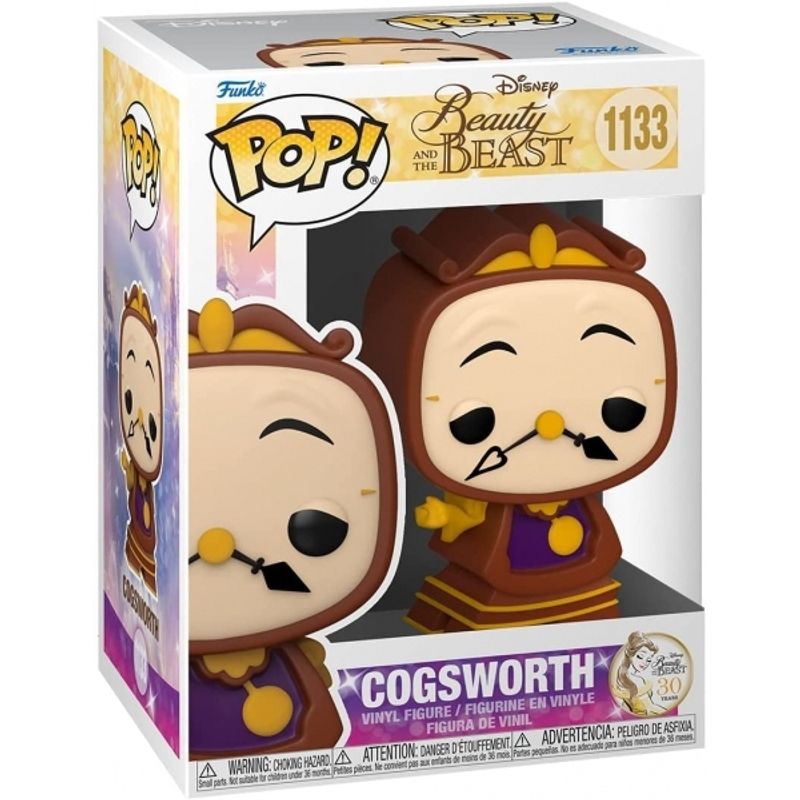 FUNKO - FUNKO 57582 POP DISNEY BEAUTY AND BEAST COGSWORTH