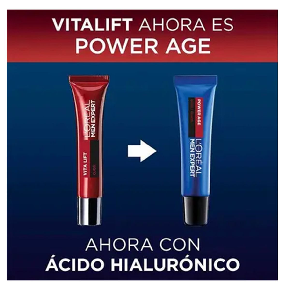 MEN EXPERT - Pack Men Expert Vita Lift Cuidado Rostro Y Ojos Antio-edad