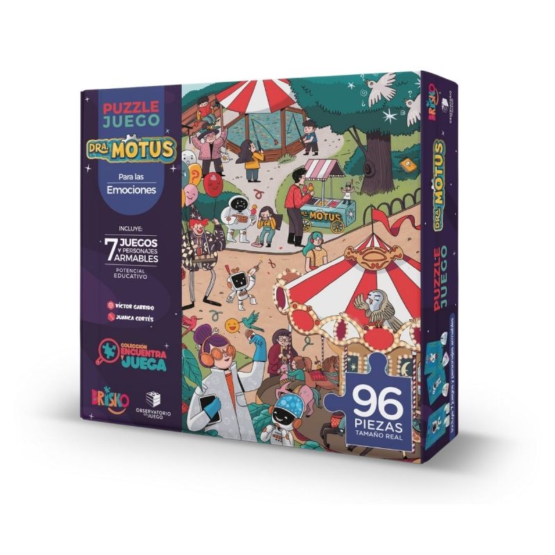 GENERICO - BRISKO PJ031 PUZZLE JUEGO DRA MOTUS