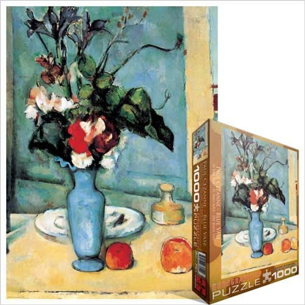 EUROGRAPHICS - EUROGRAPHICS 6000-3802 CEZANNE BLUE VASE PUZZLE 1000 PIEZAS