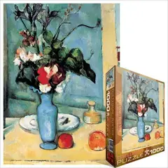 EUROGRAPHICS - 6000-3802 CEZANNE BLUE VASE PUZZLE 1000 PIEZAS