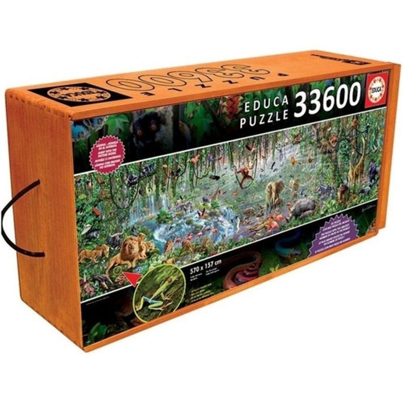 EDUCA - EDUCA 16066 PUZZLE 33600 PIEZAS VIDA SALVAJE