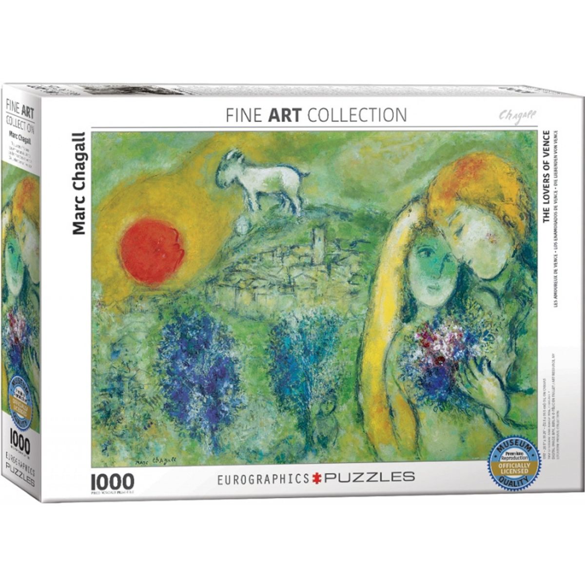 EUROGRAPHICS - EUROGRAPHICS 6000-0848 THE LOVERS OF VENCE PUZZLE 1000