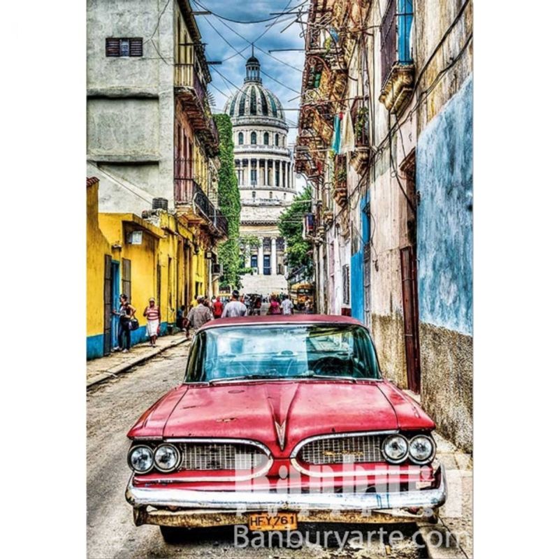 EDUCA - EDUCA 16754 PUZZLE 1000 PIEZAS COCHE EN LA HABANA