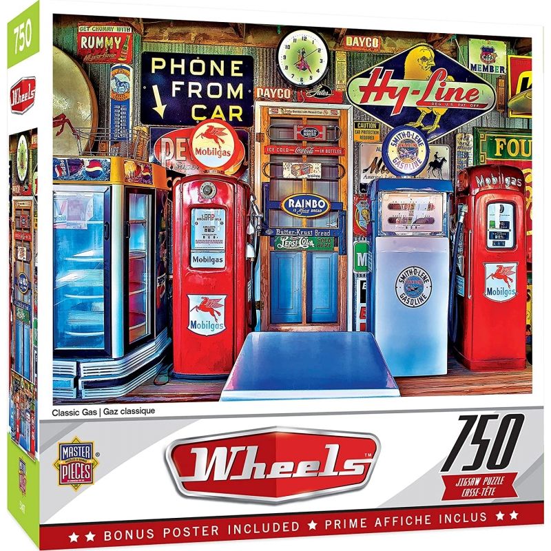 GENERICO - MASTERPIECES 31692 CLASSIC GAS PUZZLE 750 PIEZAS