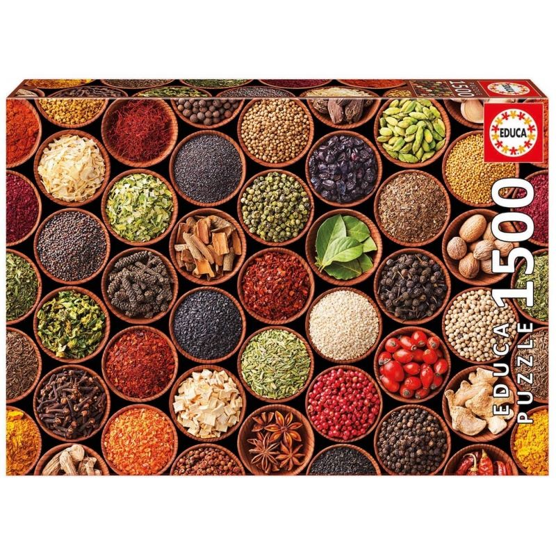 EDUCA - EDUCA 17666 PUZZLE 1500 PIEZAS ESPECIAS Y CONDIMENTOS