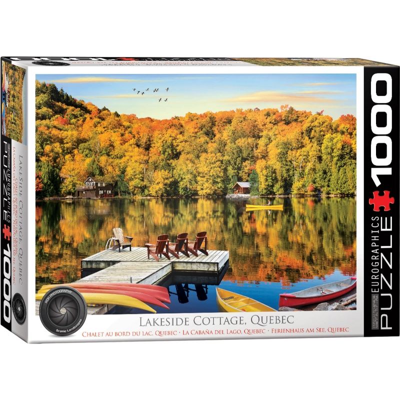 EUROGRAPHICS - EUROGRAPHICS 6000-5427 QUEBEC HDR 1000 PIECE PUZZLE 1000