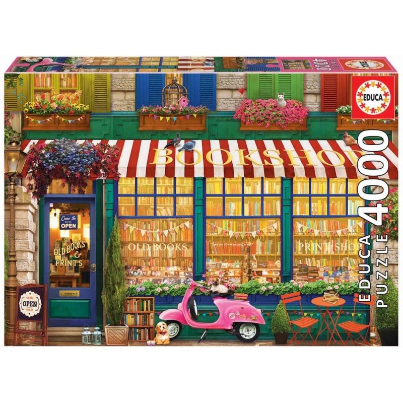 EDUCA - EDUCA 18582 PUZZLE 4000 PIEZAS VINTAGE BOOKSHOP