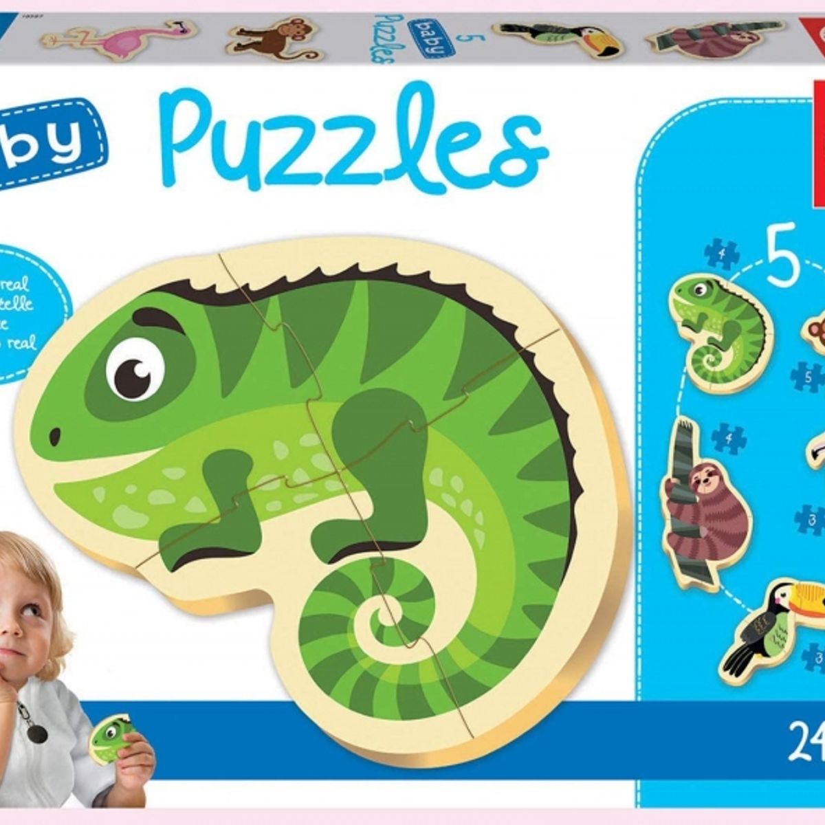 EDUCA - EDUCA 18587 ANIMALES TROPICALES