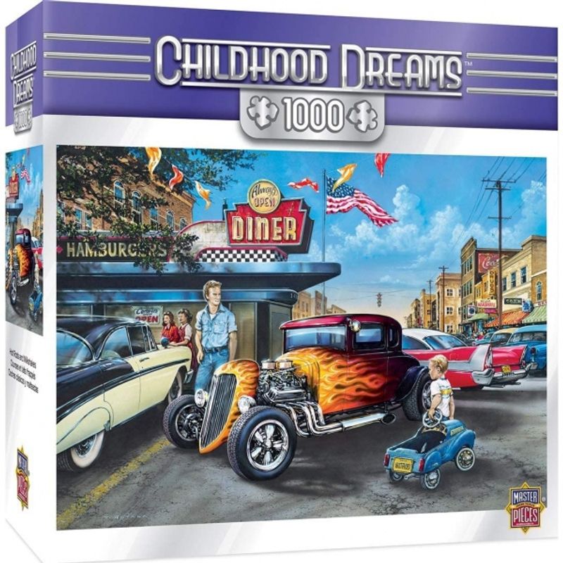 GENERICO - MASTERPIECES 71811 HOT RODS MILKSHAKES PUZZLE 1000 PIEZAS