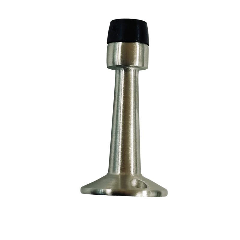 GENERICO - Pack de 3 Topes de Puerta a muro Recto AI SS304 Satinado