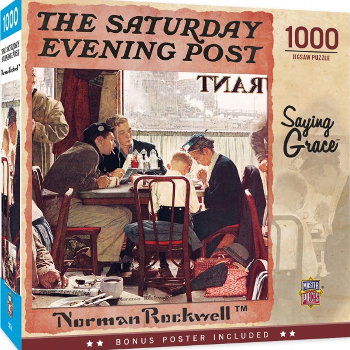GENERICO - MASTERPIECES 72174 SAYING GRACE PUZZLE 1000 PIEZAS