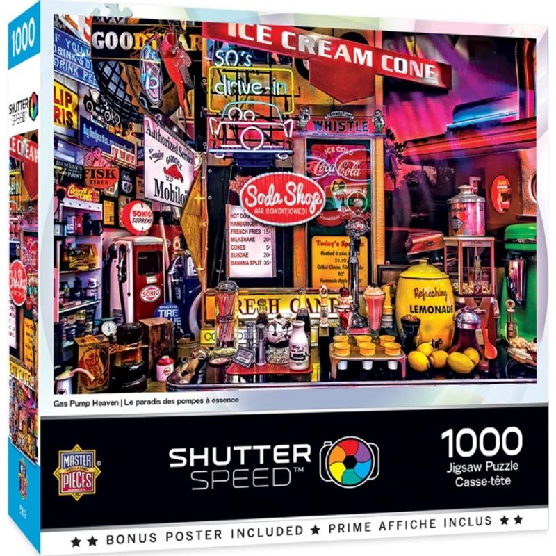GENERICO - MASTERPIECES 72179 GAS PUMP HEAVEN PUZZLE 1000 PIEZAS