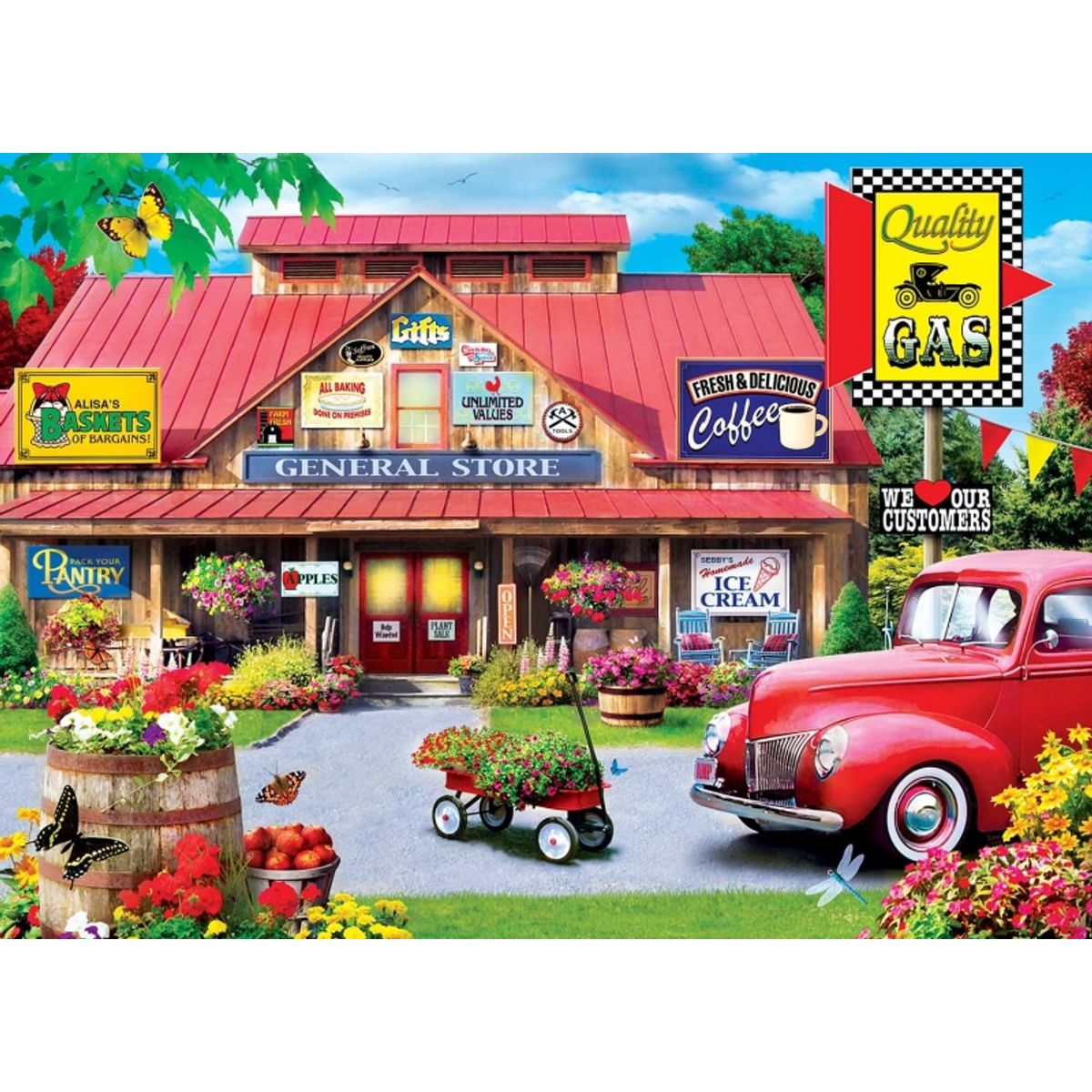 GENERICO - MASTERPIECES 82126 A TOUCH OF NOSTALGIA PUZZLE 1000 PIEZAS