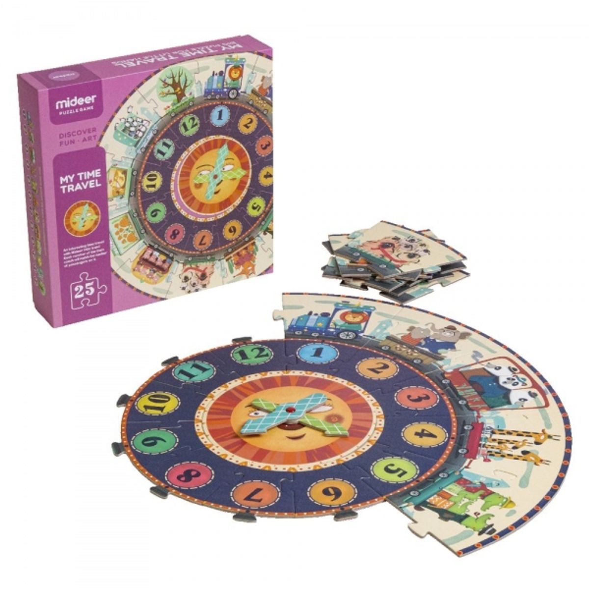 MIDEER - MIDEER MD3020 PUZZLE MY TIME TRAVEL 25 PIEZAS