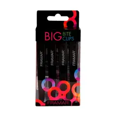 GENERICO - Set Pinzas Framar Cocodrilo Negro