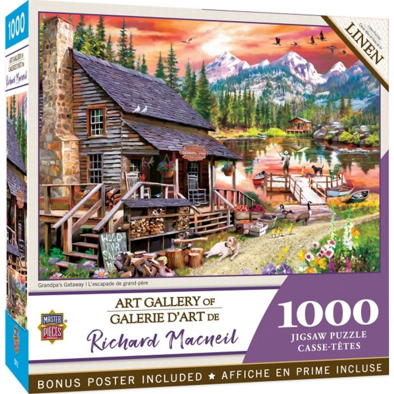 GENERICO - MASTERPIECES 72271 GRANDPAS GETAWAY PUZZLE 1000 PIEZAS