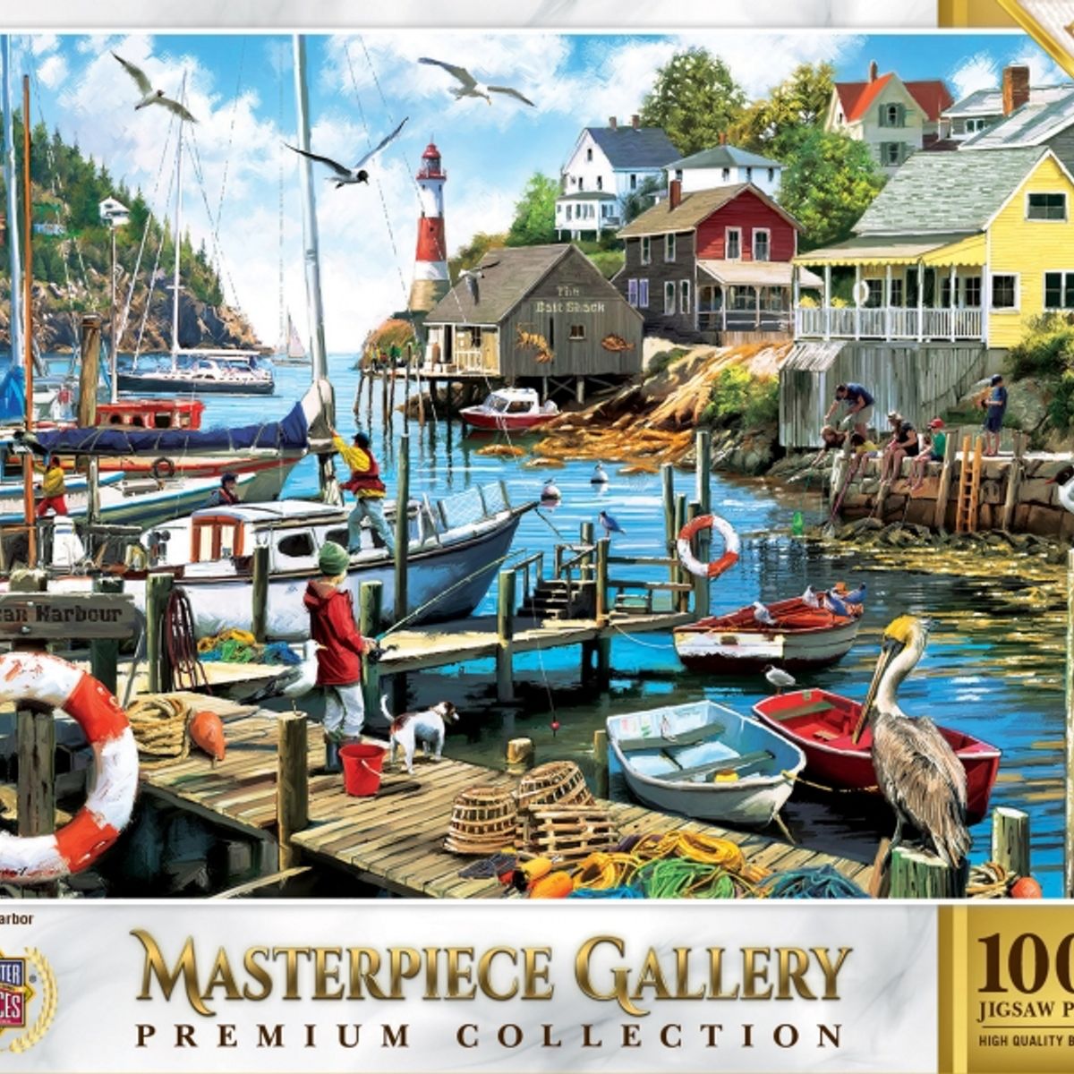 GENERICO - MASTERPIECES 82135 PELICAN HARBOR PUZZLE 1000 PIEZAS
