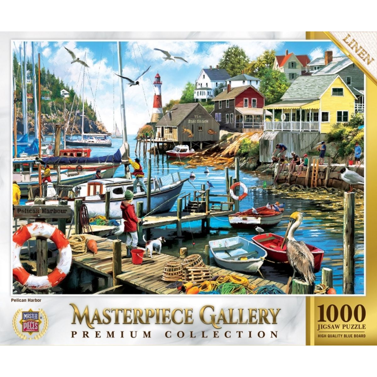 GENERICO - MASTERPIECES 82135 PELICAN HARBOR PUZZLE 1000 PIEZAS