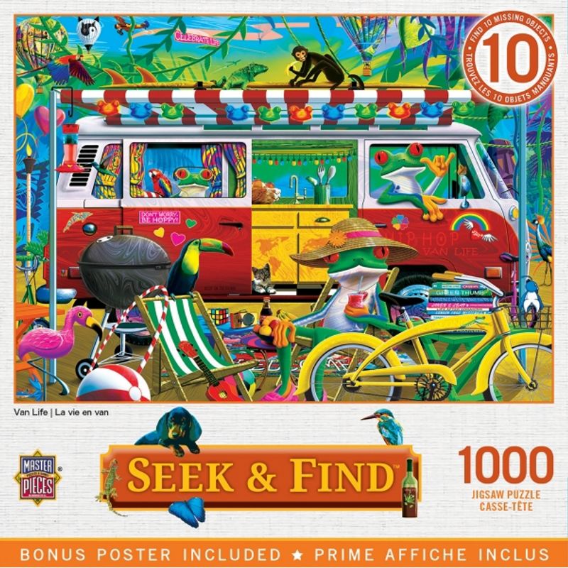 GENERICO - MASTERPIECES 72198 VAN LIFE PUZZLE 1000 PIEZAS