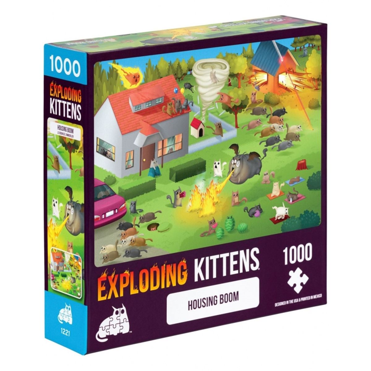GENERICO - EXPLODING KITTENS PBOOM 1K 6 EXPLODING KITTENS HOUSING BOOM