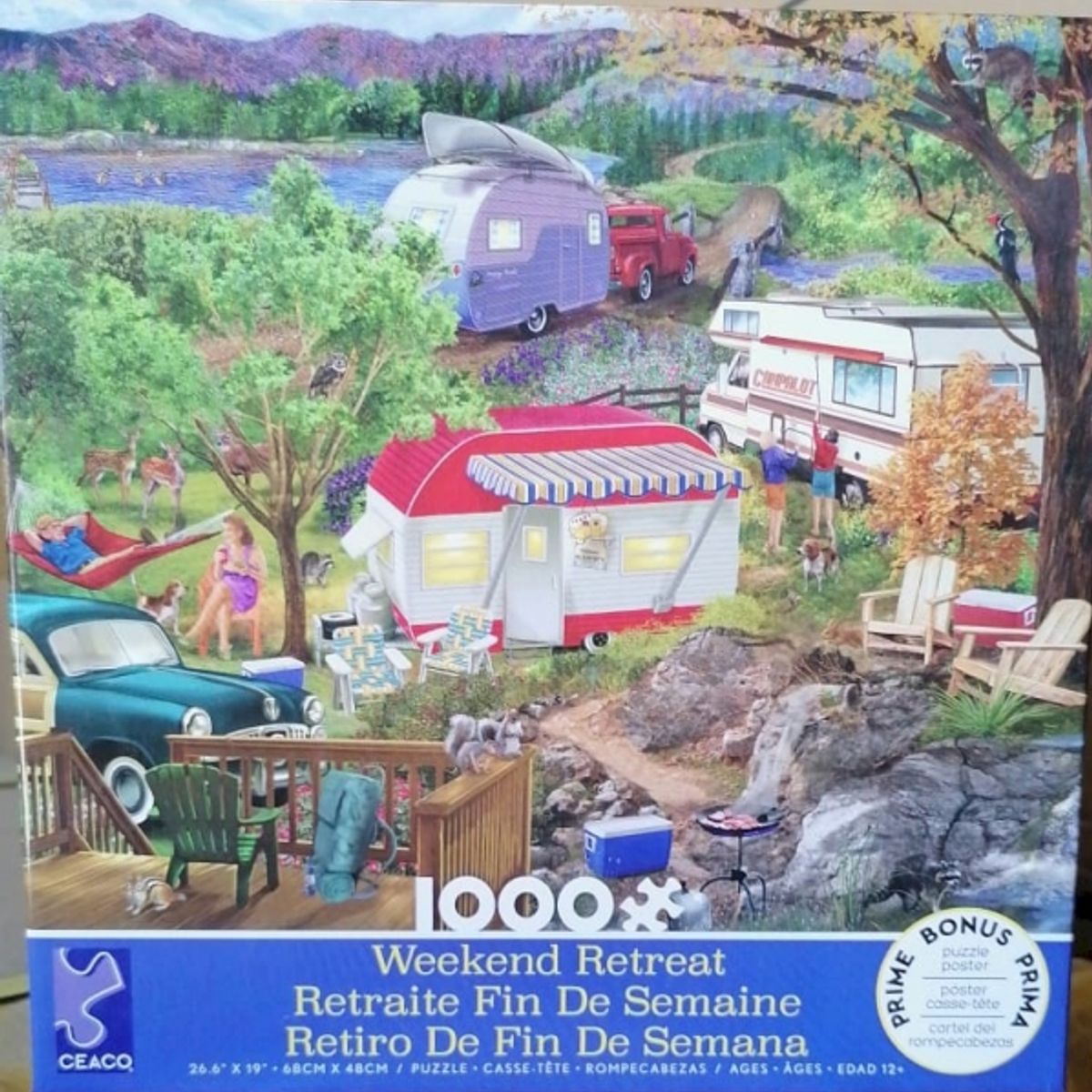 GENERICO - CEACO 3159.9 WEEKEND RETREAT PUZZLE 1000 PIEZAS ASST