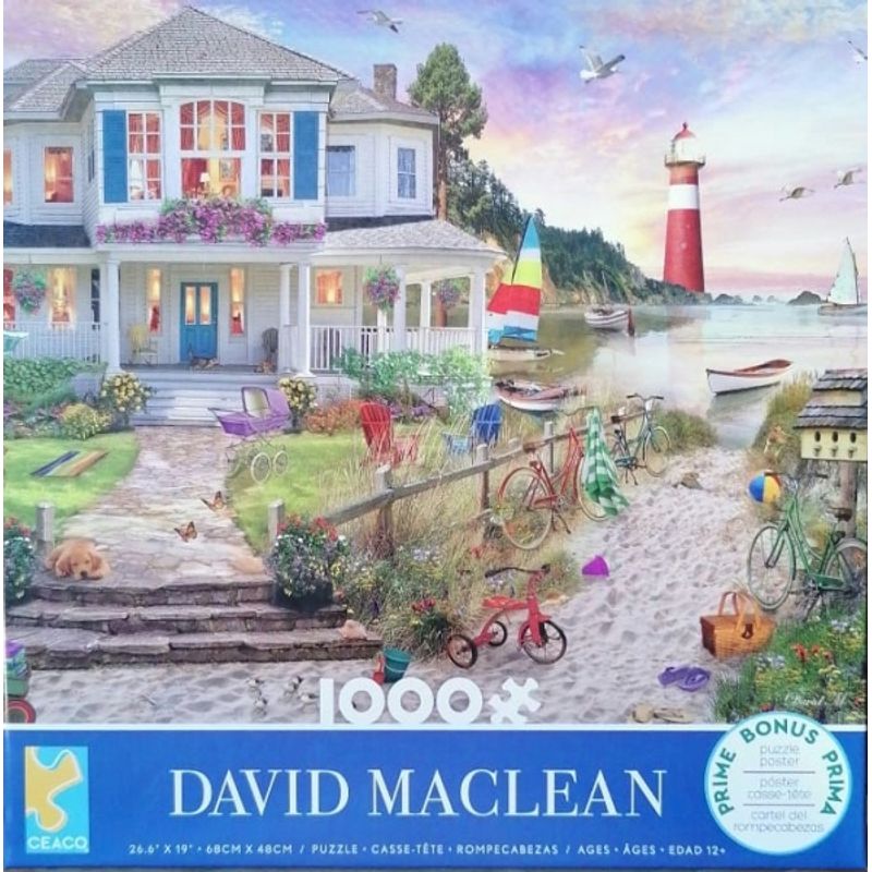 GENERICO - CEACO 3396.10 DAVID MACLEAN PUZZLE 1000 PIEZAS ASST