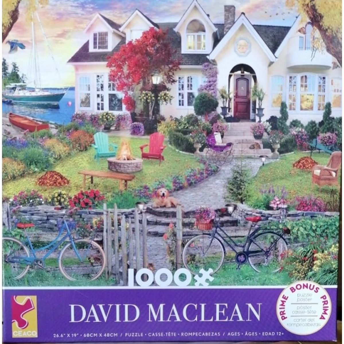 GENERICO - CEACO 3396.11 DAVID MACLEAN PUZZLE 1000 PIEZAS ASST