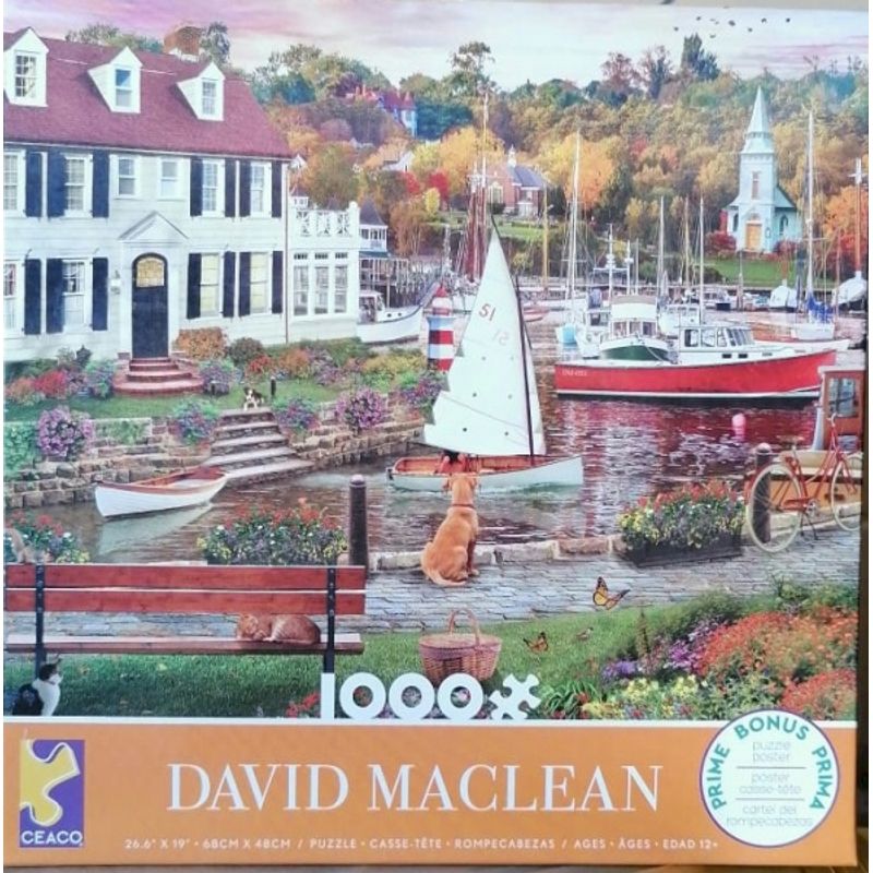 GENERICO - CEACO 3396.12 DAVID MACLEAN PUZZLE 1000 PIEZAS ASST
