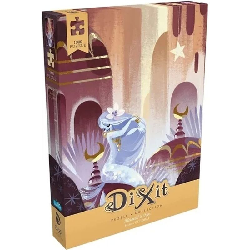 LIBELLUD - LIBELLUD PUZZLE DIXIT 1000 PIEZAS MERMAID IN LOVE