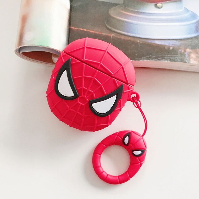 GENERICO - Funda de silicona de Spiderman para Airpods 1° y 2° Generación