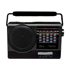 MLAB - Radio Portátil Con Bluetooth Am Fm Usb Retro Viterbo