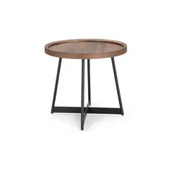 ROSEN - Mesa Lateral Liberty 50 x 50 cm Nogal