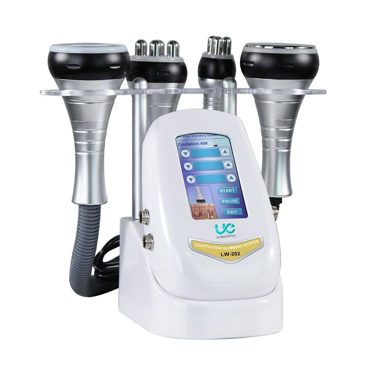 DETODOYMAS - Cavitación 40K + RF Facial + RF Corporal + Vacuum RF DETODOYMAS