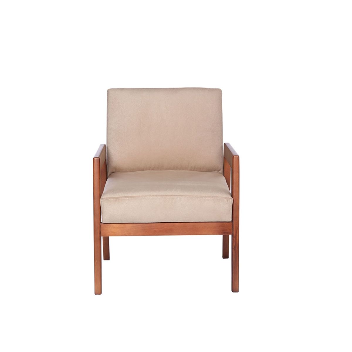 LATAM HOME - Sitial Frankfurt Tela Velvet Beige